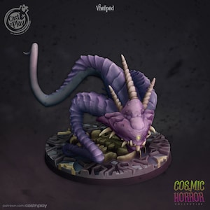 Vhelped (Chaos Spawn) by Cast n Play | 42mm Scale Miniature | DnD 5E | Pathfinder | Cosmic Horror | Fantasy Tabletop RPG
