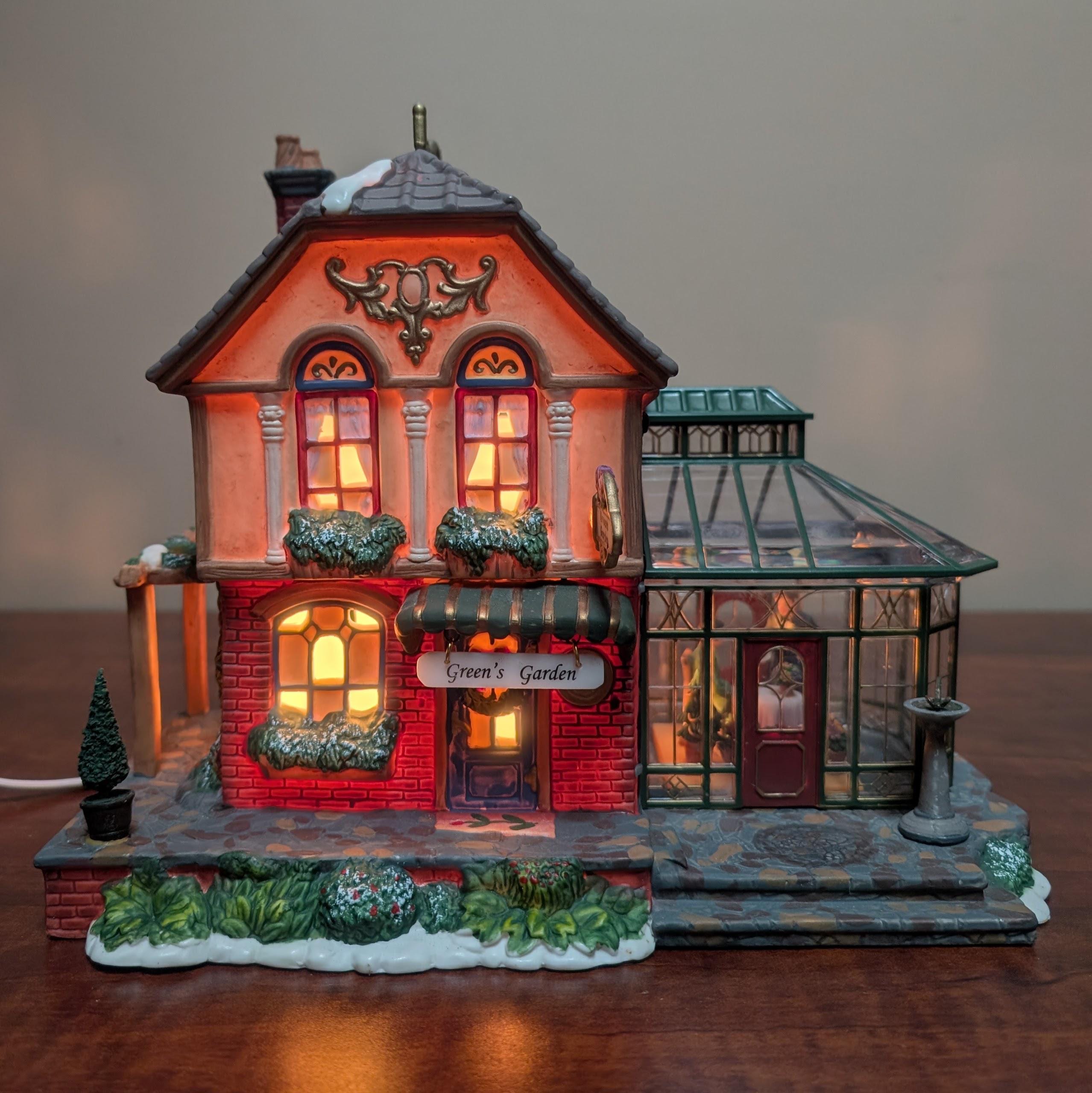 Victorian Christmas Village House Porcelain - Etsy