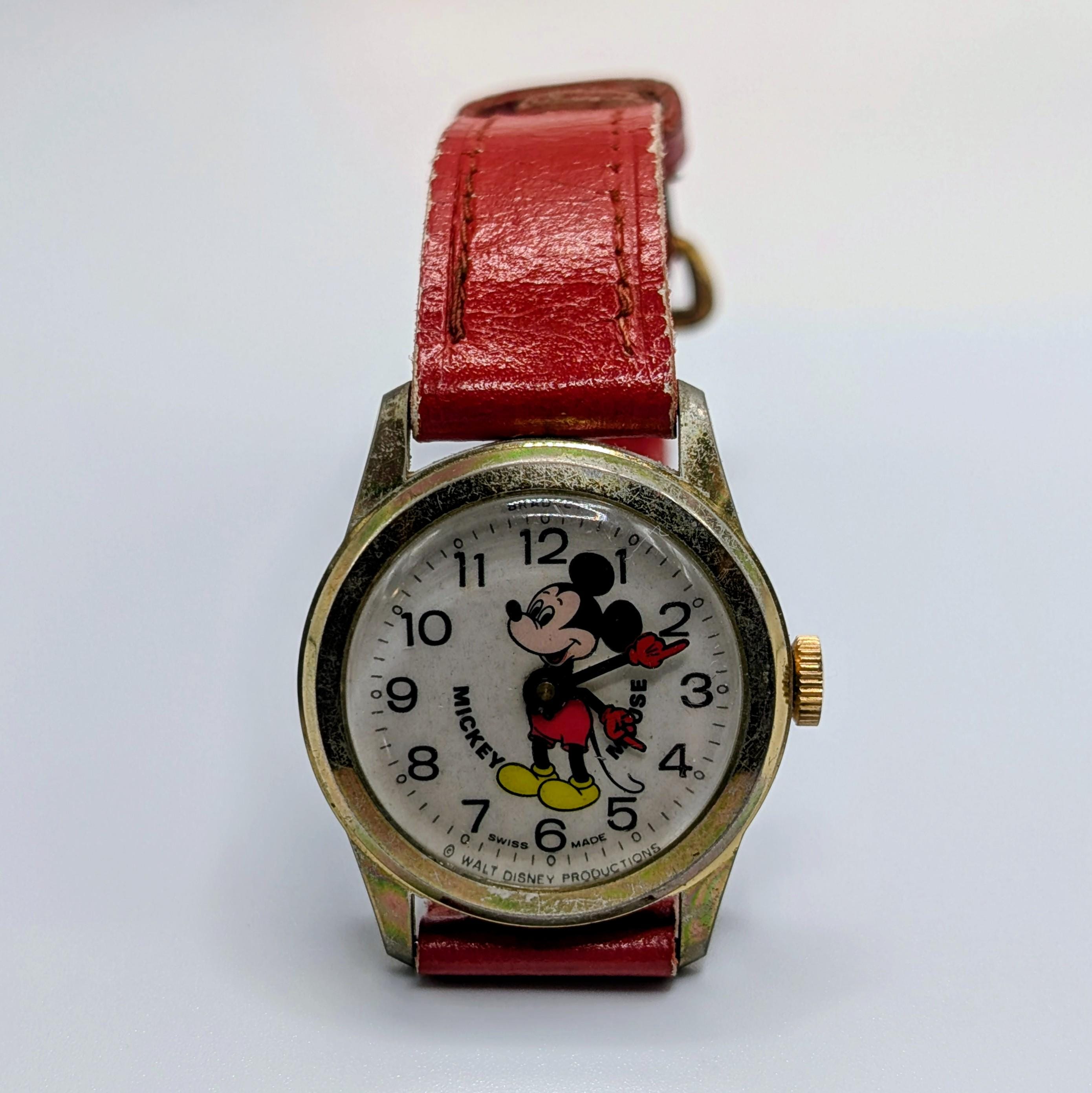 Vintage 1960-70s Bradley Winnie the Pooh Watch on Red Band Bradley Watches - Etsy main image 3