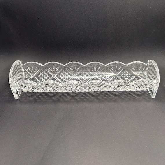 Godinger Dublin Crystal Cracker Tray