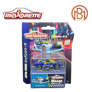 Nissan GTR 1:64 Scale Diecast with Tuning and Opening Parts, 1.64 scale Nissan GTR, Rare collection cars, Majorette Japan Series