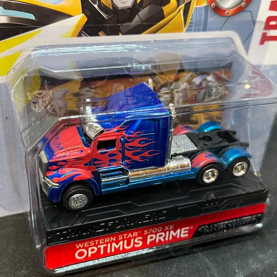 ミニカー 1:24 TRANSFORMERS WESTERN STAR 5700 Jada Transformers 1/24 Optimus Prime Western Star 5700 XE
