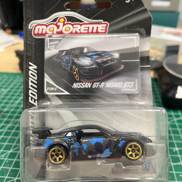 Nissan GTR R35, Majorette Limited Edition Series 8, 1:64 scale, Rare collection cars, Collectible cars, Limited edition diecast models