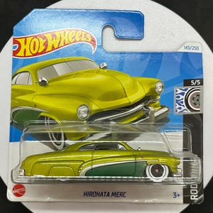 Hot Wheels Custom 1950 Mercury Lead Sled Steel Passion New