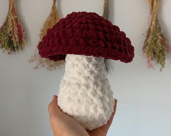 Crochet Mushroom Plush