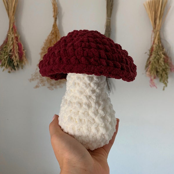 Crochet Mushroom Plush