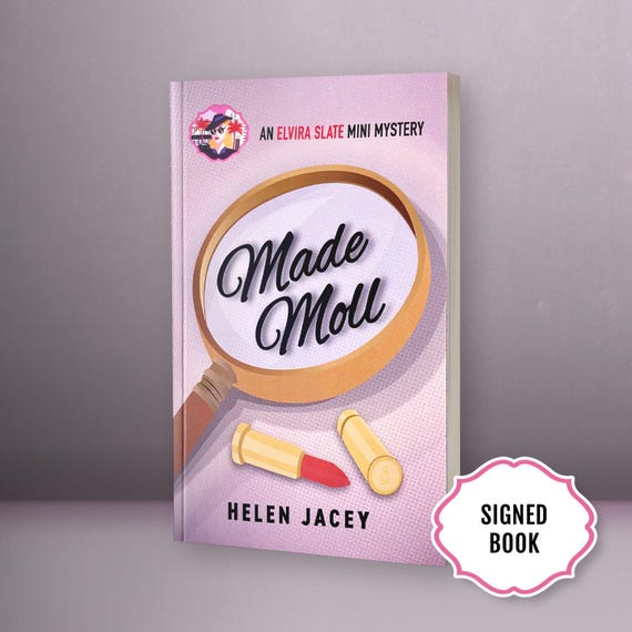 Signed Elvira Slate Mini Mystery Made Moll by Helen Jacey