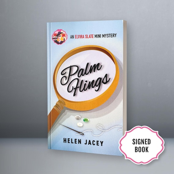 Signed Elvira Slate Mini Mystery Palm Flings by Helen Jacey