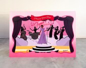 1940s Swing Band Greeting Card: Vintage Style Blank Notecard