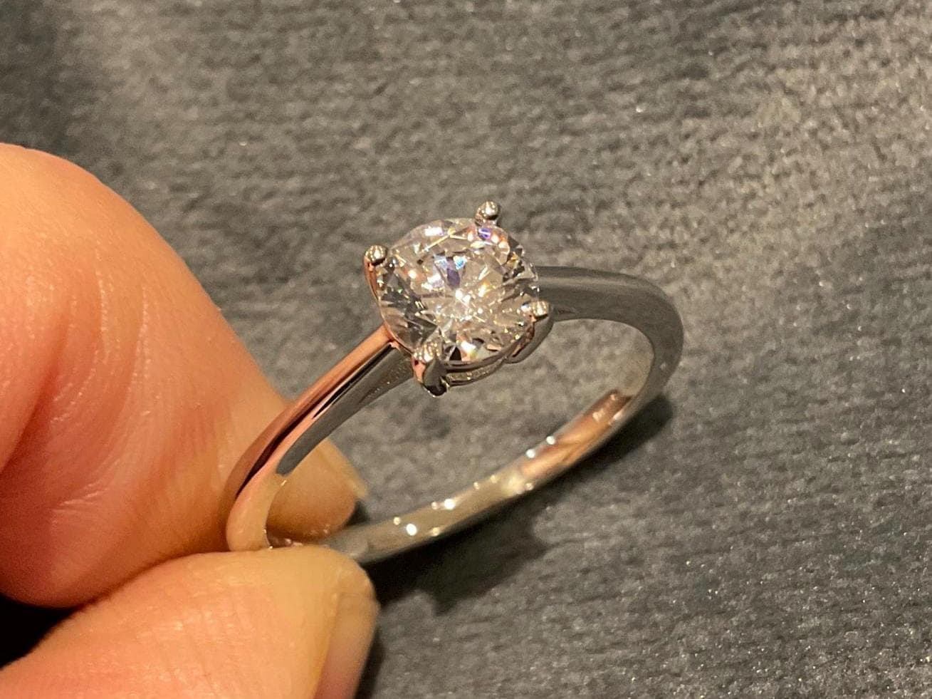 2.5ct lab diamond - Etsy 日本