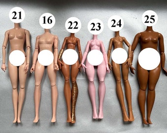 Fashion Doll Replacement body articulated legs and arms Body for Customize and Play 30 cm doll 11 inch 12 inch doll Vintage body