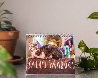 Les Chats du Maroc - Weekly calendar with Moroccan cats