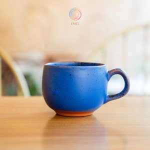 6oz Ceramic Cup for Coffee, Cappuccino, Flat White lovers and Birthday Gift seekers