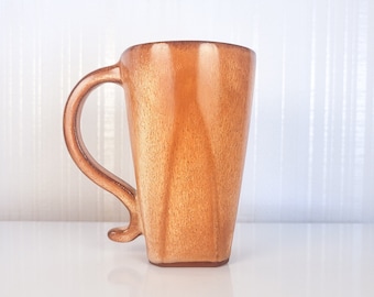 Handmade Ceramic Coffee Mug, Latte, Cappuccino, 7oz