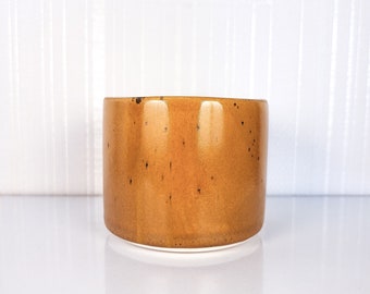 7oz Ceramic Tumblers for Coffee, Latte, Cappuccino, Flat White lovers and Birthday Gift seekers