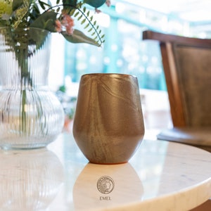 10oz Ceramic Tumblers for Coffee, Latte, Cappuccino, Flat White lovers and Birthday Gift seekers