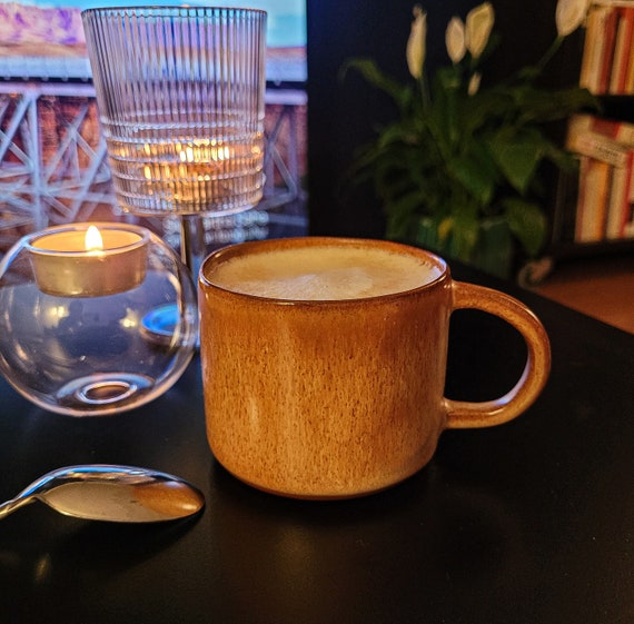 8 oz glass coffee mug Crema 8 oz. Double Walled Cappuccino – Shop Legend main image 1