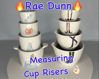 Rae Dunn Measuring Cup Risers Stackers