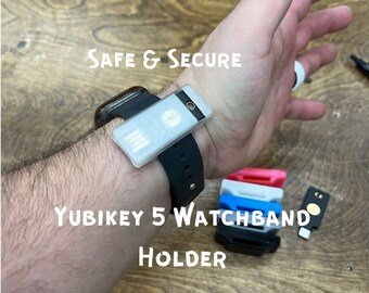 Yubikey / Yubikey 5 Security Key Watchband Holder