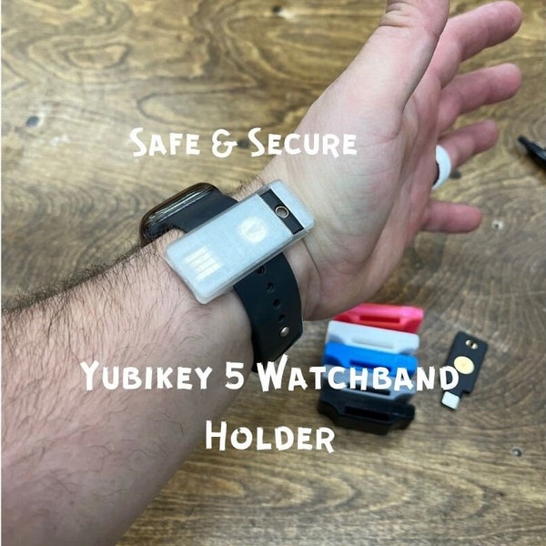Yubikey / Yubikey 5 Security Key Watchband Holder