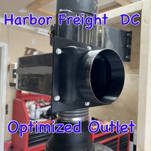 Harbor Freight Dust Collector Outlet Port 5&quot; & 6&quot; Versions