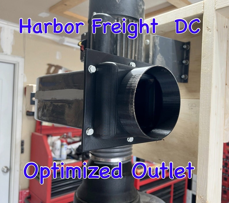 Harbor Freight Dust Collector Outlet Port Etsy