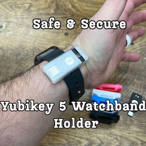 Yubikey / Yubikey 5 Security Key Watchband Holder