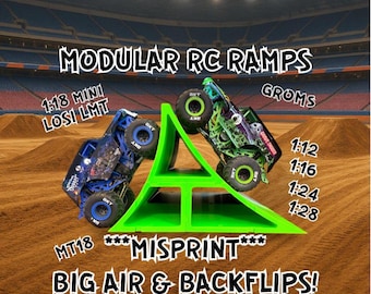 Misprint** Modular RC Ramps Backflip & Launch 3 Piece Mini LMT/MT18 Multi Use