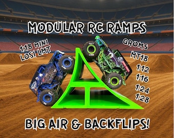 Modular RC Ramps Backflip & Launch 3 Piece Mini LMT/MT18 Multi Use (2 or  more)