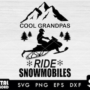 Snowmobile cut file, snow mobile svg, snowmobile rider svg, winter sports svg,  for snowmobile lovers