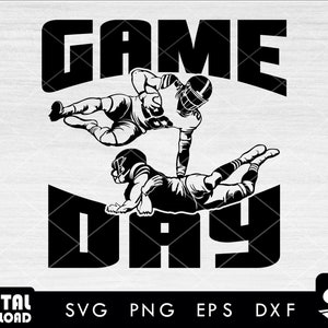 It&#39;s Game day Football SVG, Football Shirt Design, Sports svg-Instant Download-Digtal files for cricut, svg,eps,dxf,png