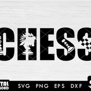 Chess svg, Sports svg - Instant Download-Digtal files for chess design for cricut, svg, eps, dxf, png