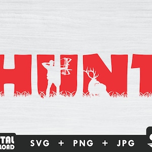 Deer hunt svg, hunting svg, deer svg, silhouette, png for deer hunters