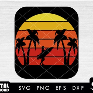 Surfing SVG, surf svg, surfboard svg, surfer svg, for surfing lovers