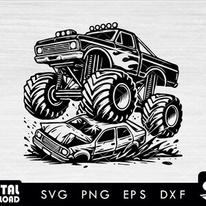 Cool Monster truck svg, monster truck svg, truck svg, off road truck svg, For Monster trucks lovers