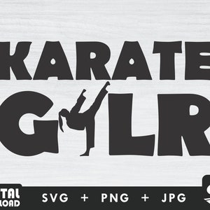 Karate girl svg, karate svg, karate mom svg, martial arts svg,for karate lovers