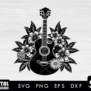 Cool guitar svg, guitar svg, electric guitar svg, music svg, acoustic guitar svg, for guitar lovers