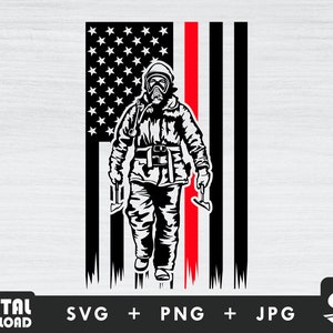 American flag firefighter 3  svg, firefighter svg, fireman svg, fire department svg, for firefighters lover