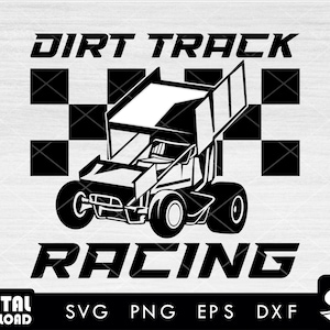Dirt racing SVG, racing svg, Dirt Track Racing svg, Drag Racing svg, Race svg, eps, dxf, png