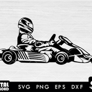 Go kart svg, kart racing svg, go kart racer svg, for go kart lovers