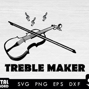 Treble maker SVG, Violin SVG, violin png, music svg, violin clipart, instrument svg, for violin lovers