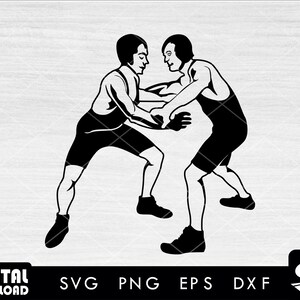 Wrestling svg, wrestling png, Sports svg - Instant Download-Digtal files for wrestling design for cricut, svg, eps, dxf, png