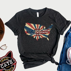 Freedom Tee / We The People Peace Wings Karte / American Unity Shirt / Military Gift / Fourth of Juli