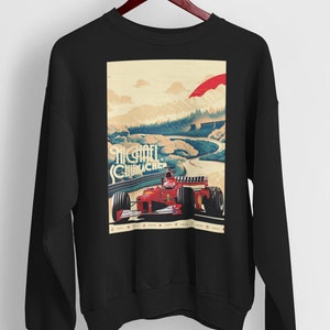 Vintage Michael Schumacher T-shirt Moto GP Hoodie Grand Prix Sweatshirt