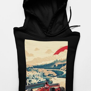 Vintage Michael Schumacher T-shirt Moto GP Hoodie Grand Prix Sweatshirt