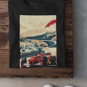 Vintage Michael Schumacher T-shirt Moto GP Hoodie Grand Prix Sweatshirt