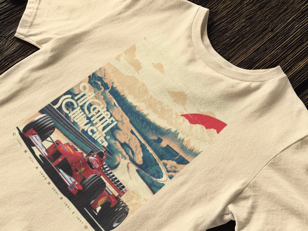 Vintage Michael Schumacher T-shirt Moto GP Hoodie Grand Prix Sweatshirt