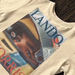 Lando Norris T-Shirt, Lando Norris Hoodie, Racing Team Sweatshirt, Driver Shirt, Fan Gift, NOR4 Top, Grand Prix Shirt, Racing Driver Fan Tee