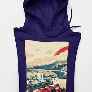 Vintage Michael Schumacher T-shirt Moto GP Hoodie Grand Prix Sweatshirt