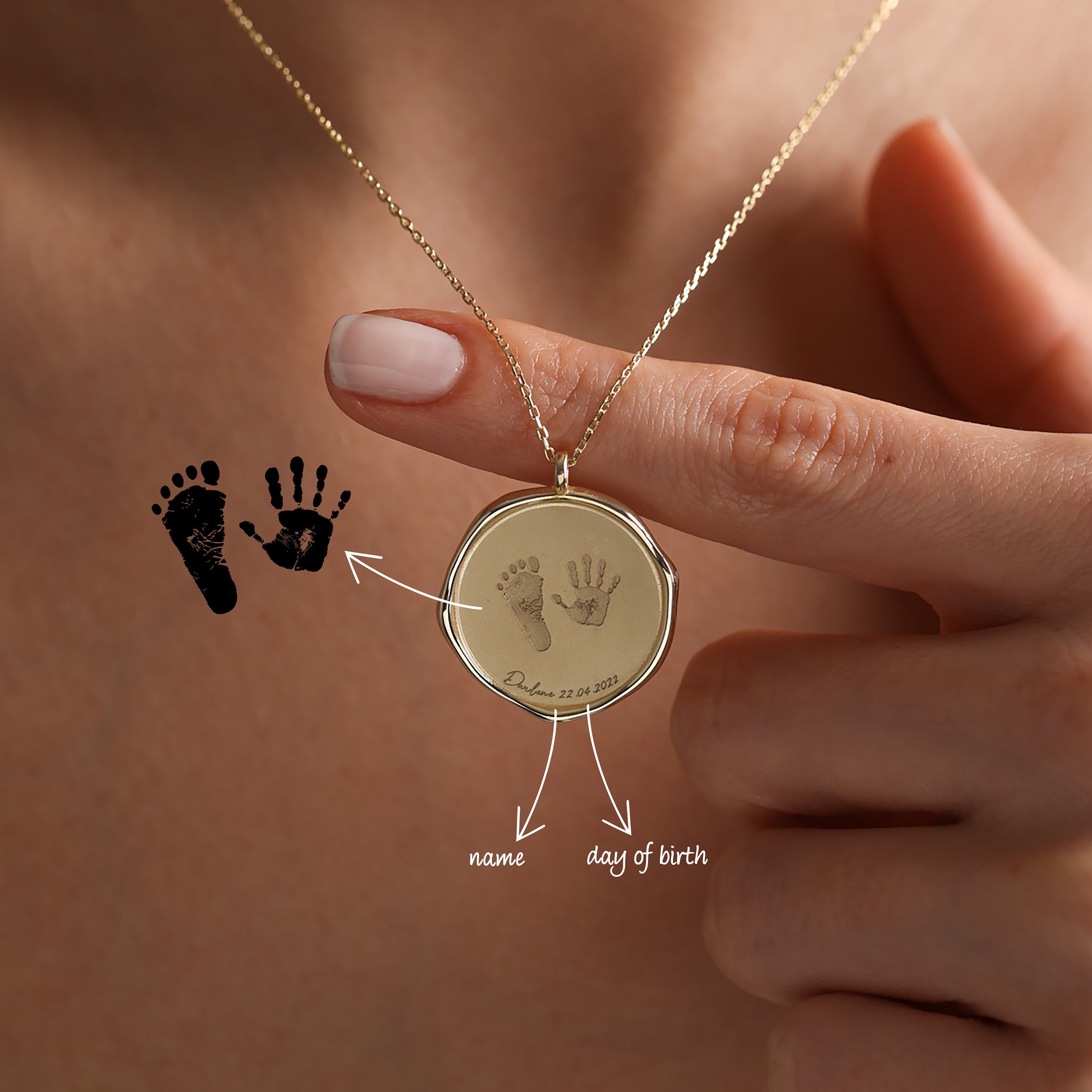 Baby Necklace Baby Gift, Necklaces For Women, Baby Shower Gifts for Gr -  Sayings into Things